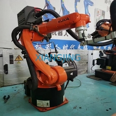 KUKR 20 R3100 पैलेटाइज़िंग और वेल्डिंग के लिए KUKA रोबोट का उपयोग करता है