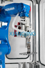 YASKAWA GP8 ने पिक एंड प्लेस 8kg पेलोड के लिए औद्योगिक रोबोट आर्म का इस्तेमाल किया