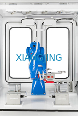 YASKAWA GP8 ने पिक एंड प्लेस 8kg पेलोड के लिए औद्योगिक रोबोट आर्म का इस्तेमाल किया