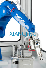 YASKAWA GP8 ने पिक एंड प्लेस 8kg पेलोड के लिए औद्योगिक रोबोट आर्म का इस्तेमाल किया