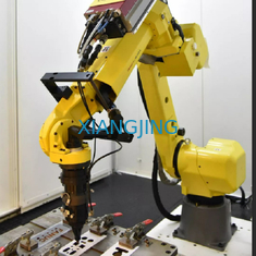 M-10iD स्वचालित वेल्डिंग रोबोट और OTC welbee P500L वेल्डिंग मशीन के साथ फाइबर लेजर वेल्डिंग के लिए 6 अक्ष औद्योगिक रोबोट