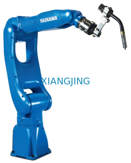 आर्क वेल्डर के लिए AR900 प्रयुक्त Yaskawa रोबोट 7kg पेलोड 927mm आर्म वेल्डिंग रोबोट