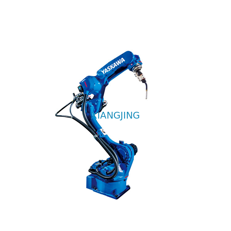 YASKAWA Motoman YRC1000 रोबोट नियंत्रक के लिए प्रयुक्त आर्क वेल्डिंग रोबोट AR1440 6 एक्सिस